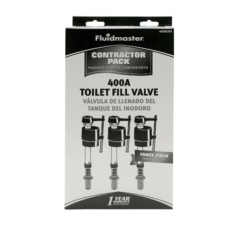 Fluidmaster 3PK AntiSiphon Ballcock 400ACN3P5